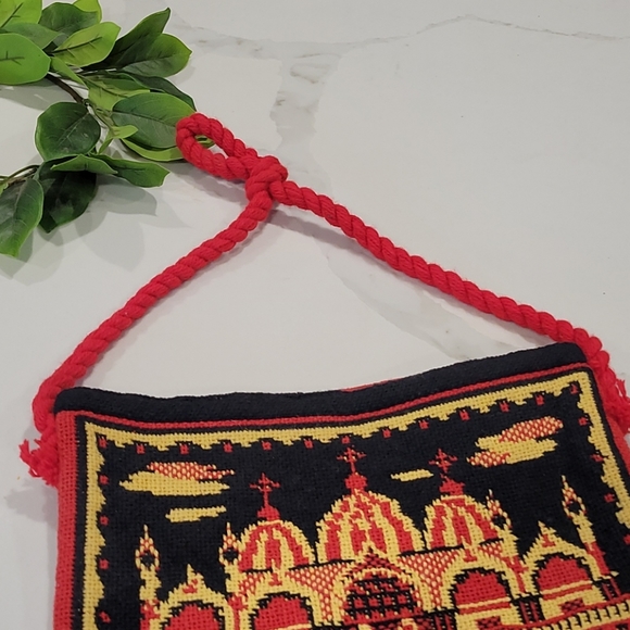 Vintage Venezia Italian Knit Handbag Venice - Picture 5 of 8